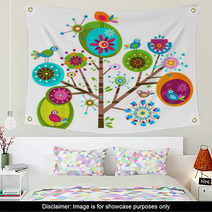 Whimsy Tree Wall Art 39427975
