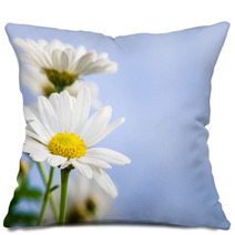 White Daisy Pillows 65771294