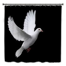 White Dove In Flight 1 Bath Decor 1672292