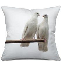 White Doves Pillows 66082728