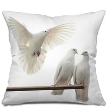 White Doves Pillows 67612909