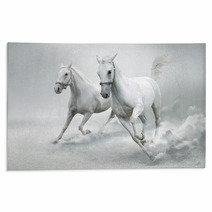 White Horses Rugs 32884228