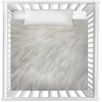 White Natural Fur Background Nursery Decor 209184525