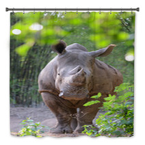 White Rhinoceros Bath Decor 65939191