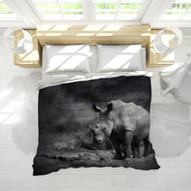 White Rhinoceros Bedding 40411231