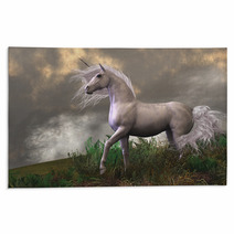 White Unicorn Stallion Rugs 48202053