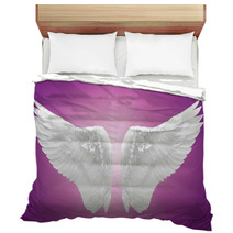 White Wing Isolated Bedding 57956130