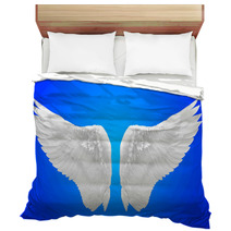 White Wing Isolated Bedding 57956132