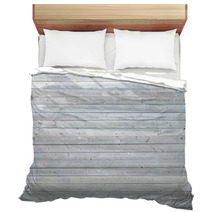 White Wood Wall Bedding 60135632