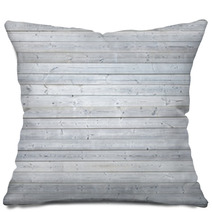 White Wood Wall Pillows 60135632