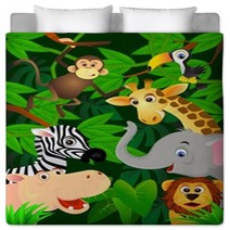 Wild Animals In The Jungle Bedding 18259558