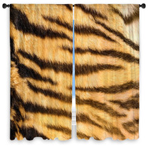 Wild Feline  Textured Fur Window Curtains 65579263