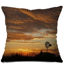 Windmill Sunset Pillows 3272750