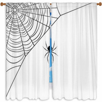 Spider Window Curtains 227124973