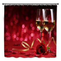 Wine And Rose Bath Decor 60493252