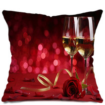 Wine And Rose Pillows 60493252