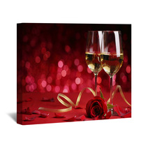 Wine And Rose Wall Art 60493252