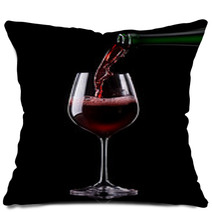 Wine Being Poured Into A Glass Pillows 58728534