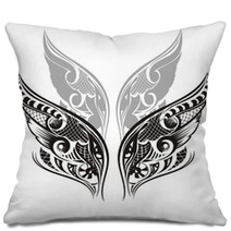 Wings. Tattoo Design Pillows 36591720