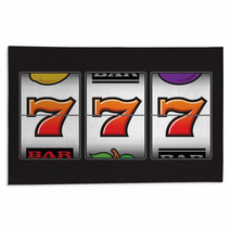 Winning Triple Seven At Slot Machine Rugs 47788328