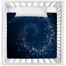 Winter Abstract Snowflakes Card. Nursery Decor 47396168