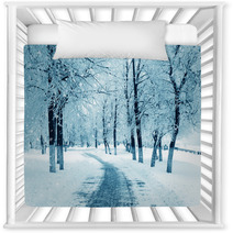 Winter Alley, Snowstorm Nursery Decor 71186727