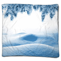 Winter Background Blankets 72158249