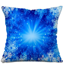 Winter Background Pillows 66964704