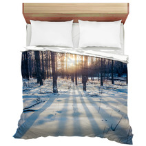 Winter Forest In China Bedding 67361236