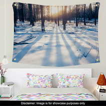 Winter Forest In China Wall Art 67361236