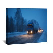 Winter Freight Wall Art 56206886