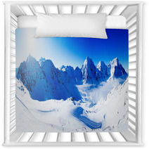 Winter Mountains, Panorama Of The Italian Alps Nursery Decor 58782046