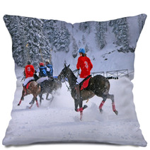 Winter Polo Match Pillows 5518580