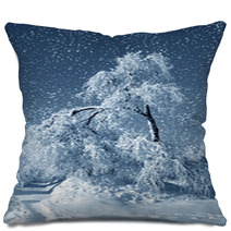 Winter Snowstorm Pillows 70146307