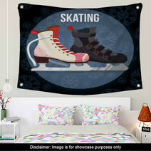 Winter Sport Design  Wall Art 96128920