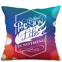 Wise Words. Vector Typography Pillows 60394983