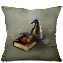 Wizard Hat And Old Book, Old-style Pillows 48113007