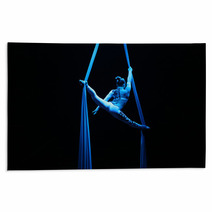 Woman Ballet Aesthetic Demonstration Circus Rugs 65839243