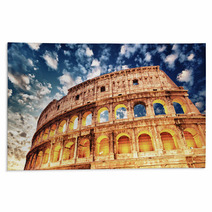 Wonderful View Of Colosseum In All Its Magnificience - Autumn Su Rugs 48144301