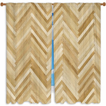 Wood Texture Brown Floor Wooden Window Curtains 138901643