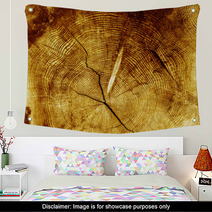 Wood Textured Background Wall Art 68022939