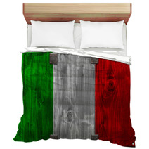 Wooden Italian Flag Bedding 47479515