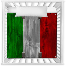 Wooden Italian Flag Nursery Decor 47479515