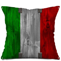Wooden Italian Flag Pillows 47479515