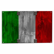 Wooden Italian Flag Rugs 47479515