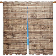 Wooden Texture Window Curtains 57091924