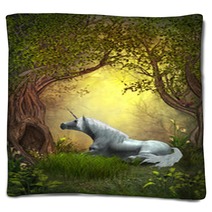 Woodland Unicorn Blankets 48202059