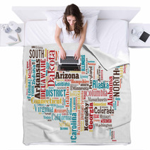 Wordcloud Of America Blankets 81059306