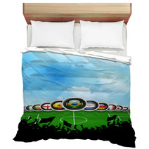 World Cup Brazil 2014 Flags Countries Bedding 62622153