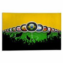 World Cup Brazil 2014 Flags Countries Rugs 62622106